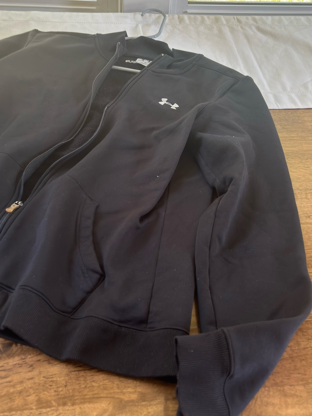 Under Armour Black Zip-Up Hoodie - Black - Picture 3 of 4